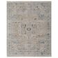 Feizy Pasha 39M5F 5" x 7"6" Beige and Blue Area Rug, , large