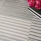 Nourison Brushstrokes 2"2" x 7"6" Silver and Grey Runner, , large