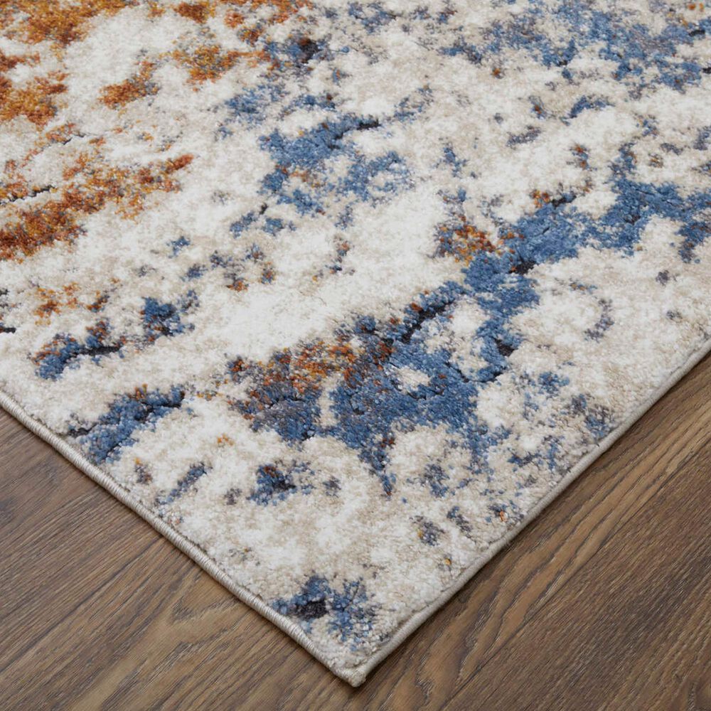 Feizy Rugs Gilmore 10&#39; x 14&#39; Ivory and Rust Area Rug, , large