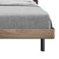 BDI LINQ 4-Piece Queen Bedroom Set in Natural Walnut, , large