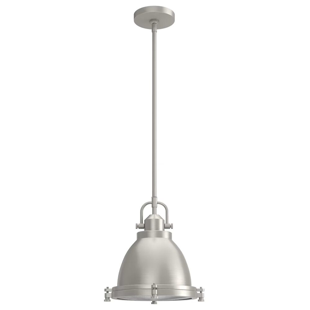 Hunter Bridgemoor 1-Light Pendant in Brushed Nickel, , large