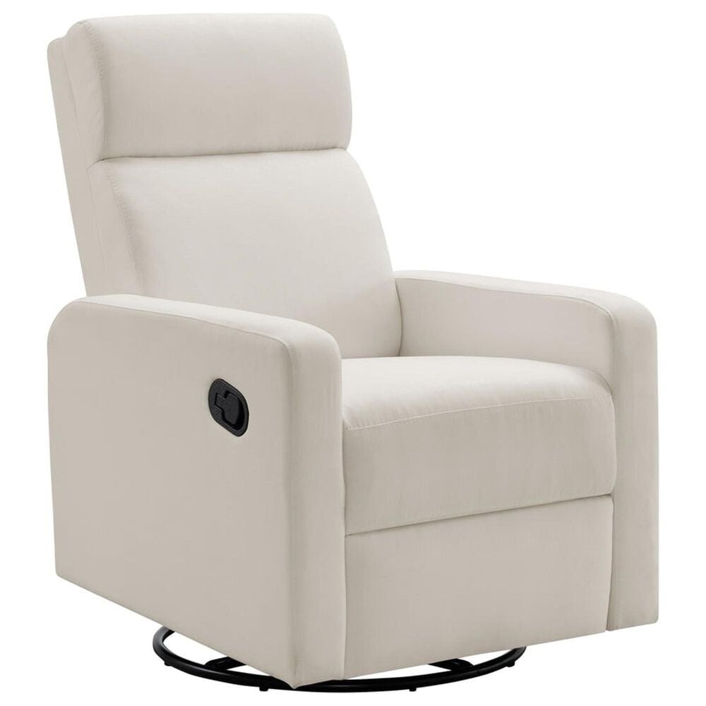 Oxford Baby Layton Swivel Glider Recliner in Cream, , large