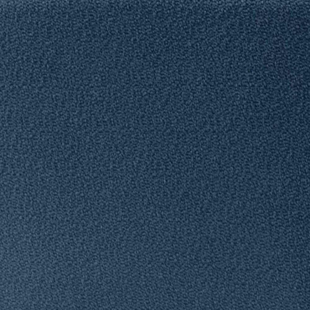 Jaxx Fairlie Boucle Fabric Ottoman in Navy, , large