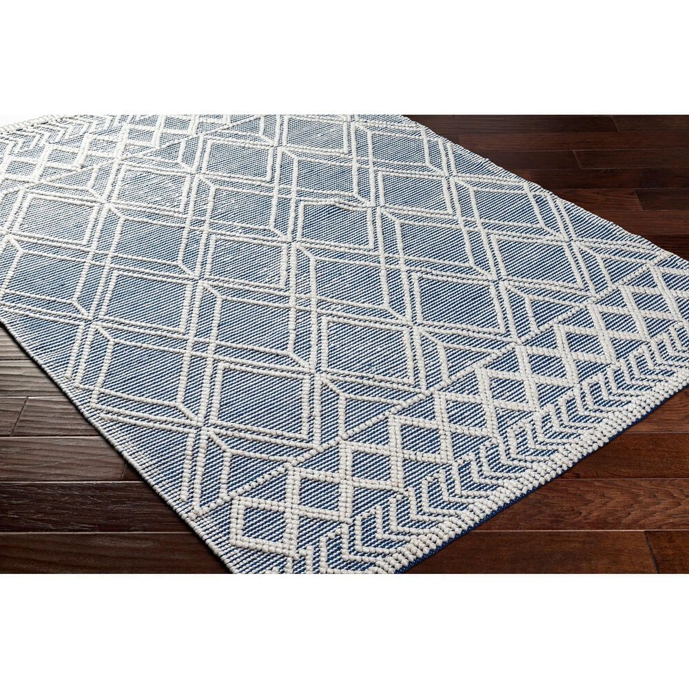 Surya Daffodil 5&#39; x 7&#39;6&quot; Blue Area Rug, , large