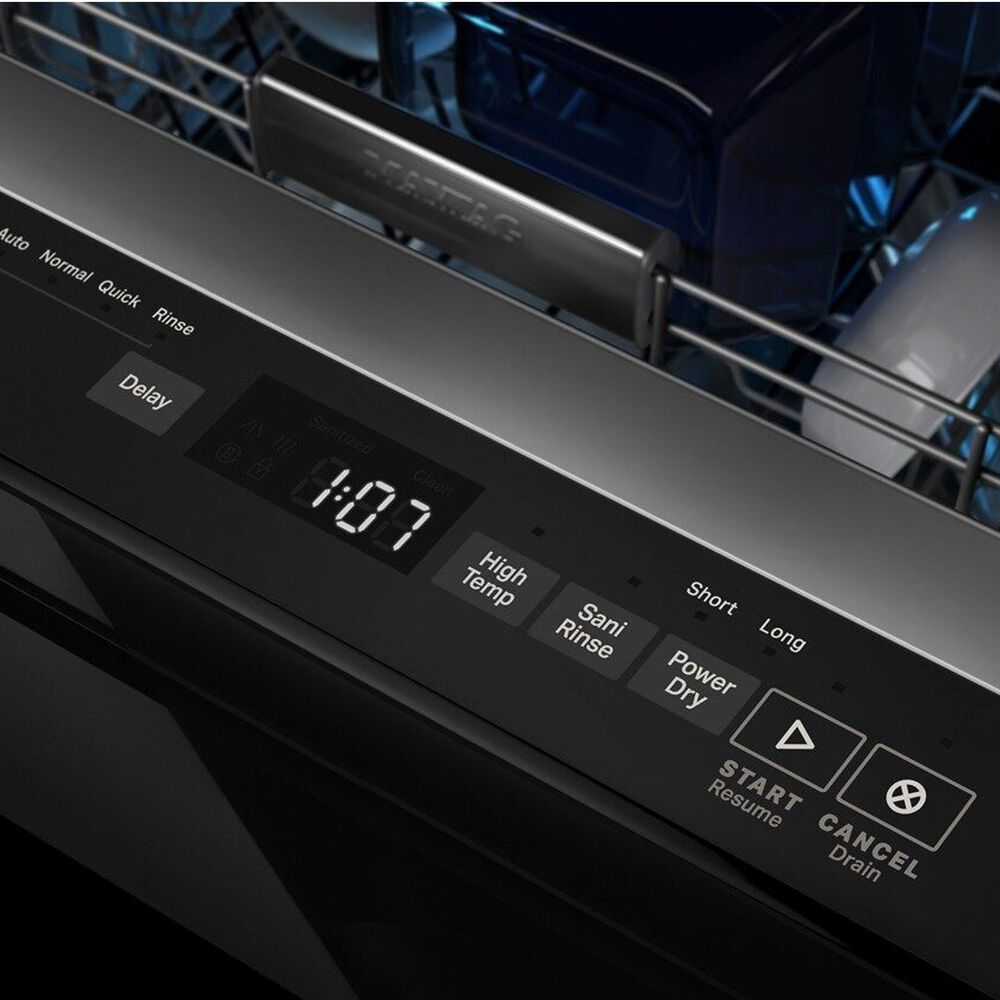 Maytag 24" BuiltIn Top Controls Dishwasher in Black NFM