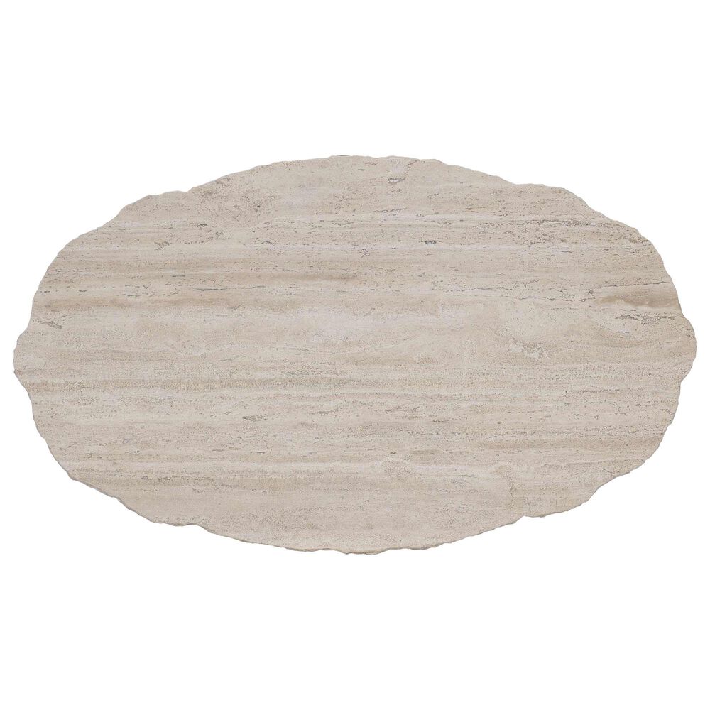 Bernhardt Sayers 48&quot; Cocktail Table in Oil-Rubbed Bronze and White, , large