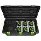 EGO 6-Port Mobile Charging Case and Charging Adaptor Kit in Black, , large