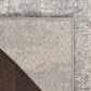Nourison Exhale 5"3" x 7"3" Light Grey Area Rug, , large