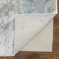 Feizy Astra 8" x 10" Gray and Blue Area Rug, , large