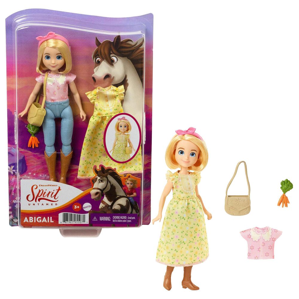 Spirit Untamed Happy Abigail Fashion Doll with Accessories, , large