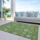 Dalyn Rug Company Wonderland WN31 3" x 5" Green Indoor/Outdoor Area Rug, , large