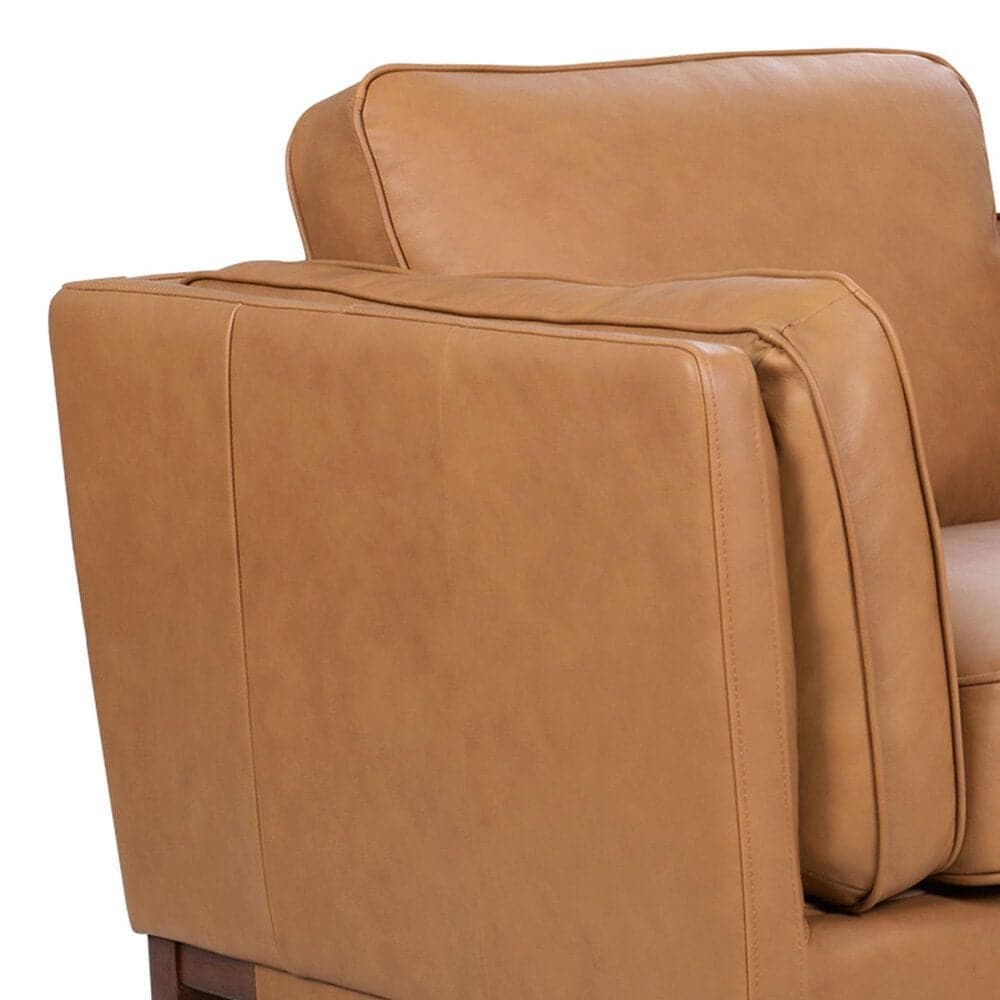 Italiano Furniture Pendry Accent Chair in Caramel Saddle, , large