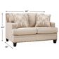 Signature Design by Ashley Claredon Loveseat in Linen, , large