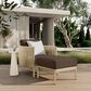 Ebel Outdoor Furniture Bellino 10" Round Patio Drink Table in Ivory, , large