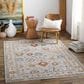 Surya Reina REN-2306 Light Gray, Cream, Denim, Rust, Mustard and Olive 10" x 13"11" Area Rug, , large