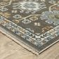 Oriental Weavers Keira Grey and Multicolor 5"3" x 7"6" Area Rug, , large