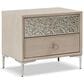 Furniture of America Bashford 2-Drawer Nightstand in Natural Oak, , large