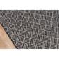 Momeni Como COM-4 10" x 13" Charcoal Area Performance Rug, , large