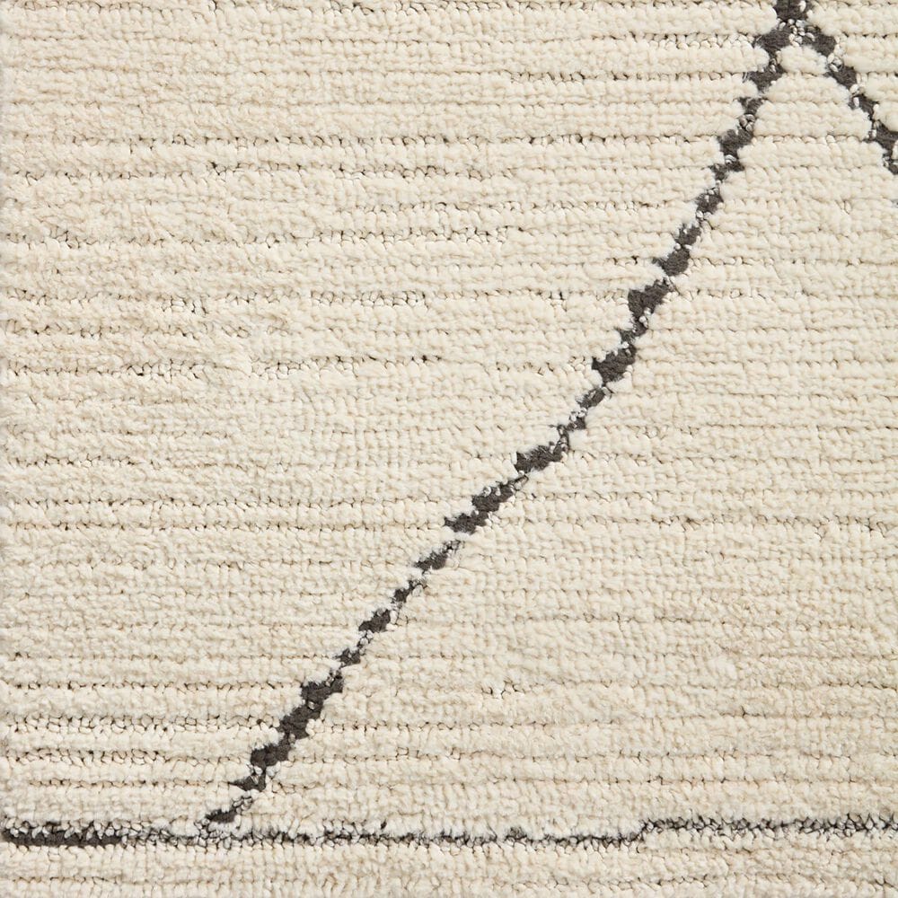 Loloi II Fabian 2&#39;7&quot; x 10&#39; Ivory and Charcoal Runner, , large