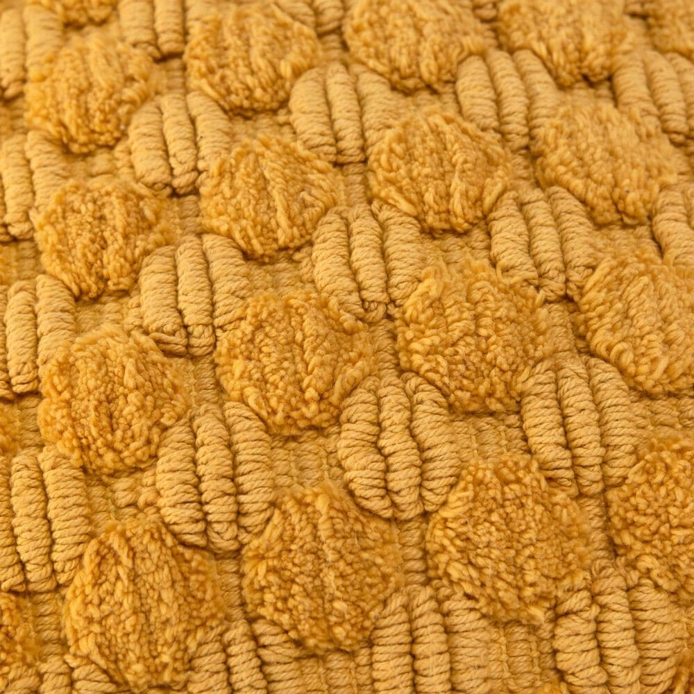 Rizzy Home 20&quot; x 20&quot; Transitional Down Filled Throw Pillow in Yellow, , large