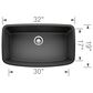 Blanco Valea Super Single Bowl Kitchen Sink in Anthracite, , large