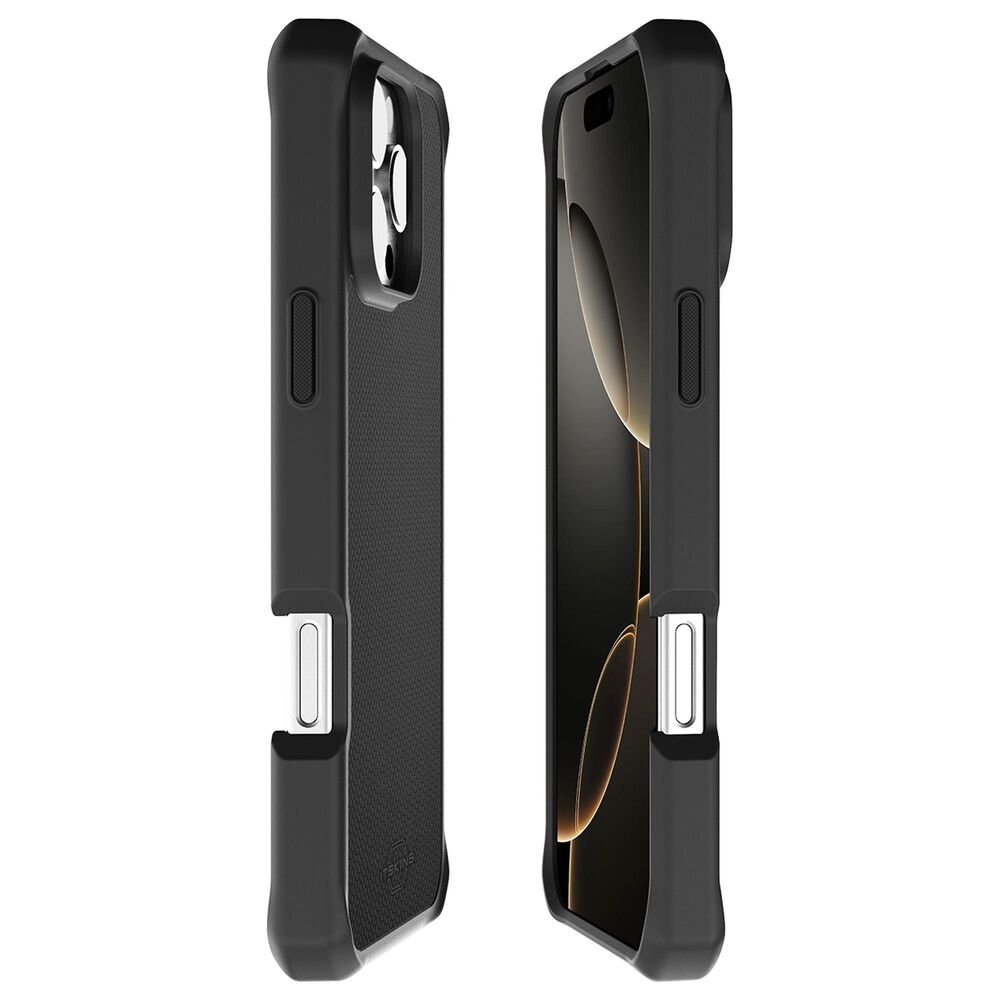 ITSkins Ballistic R Nylon MagSafe Case for Apple iPhone 16 Pro Max in Black, , large