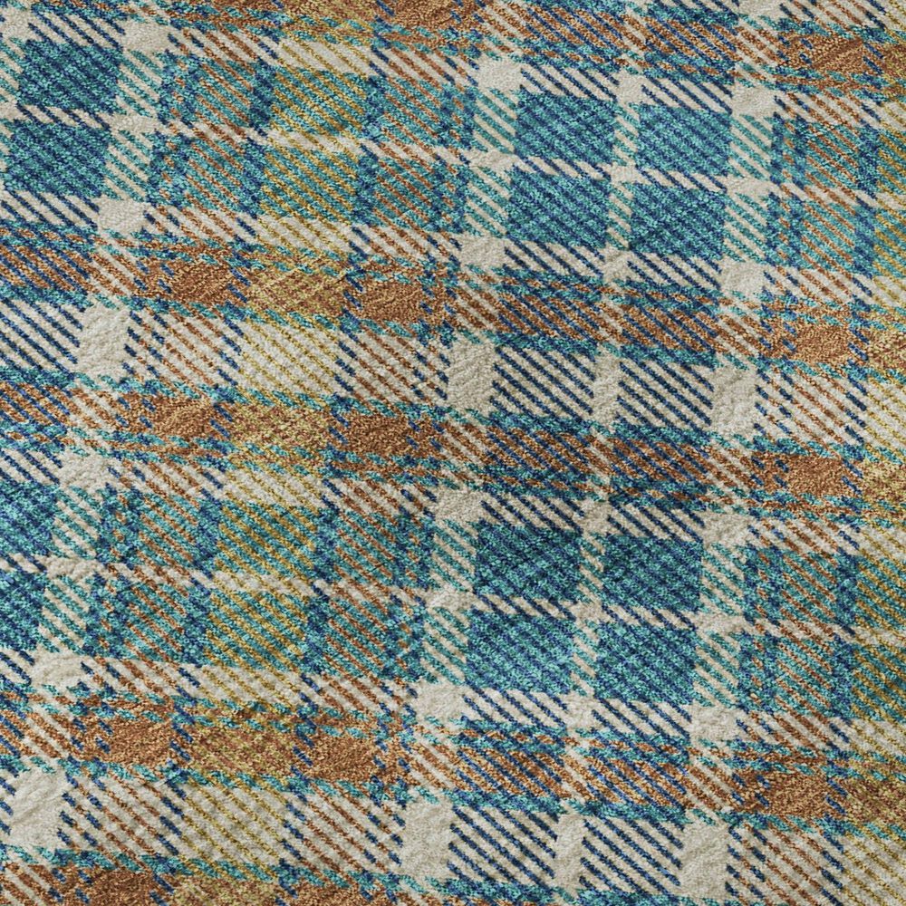 Dalyn Rug Company Soft Essentials Plaid Jewel 9' x 12' Indoor/Outdoor Area Rug, , large