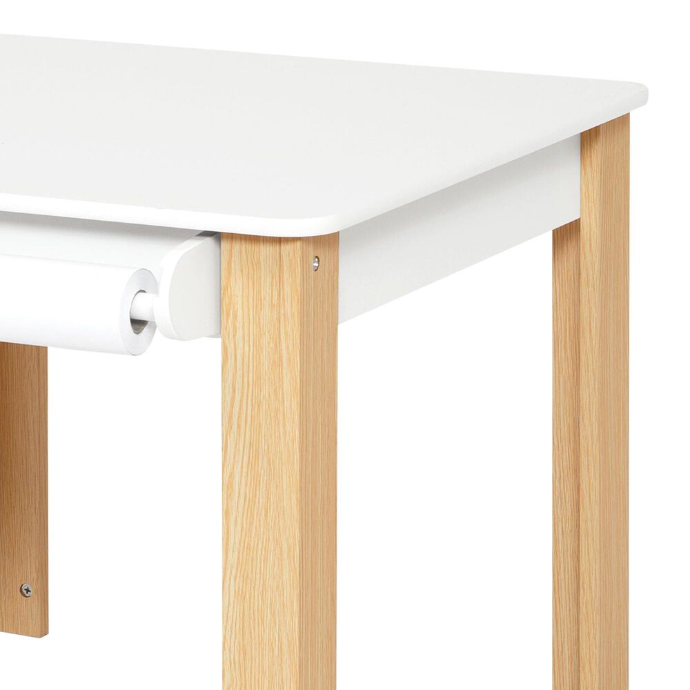 Delta Children GapKids 5-Piece Table and Chair Set with Paper Roll Holder in Pastel, , large