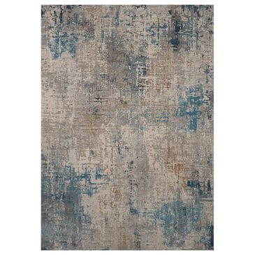 Karastan Tryst Marseille RG073-103 12" x 15" Blue Area Rug, , large
