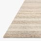 Chris Loves Julia x Loloi Chris 2" x 5" Ivory and Clay Area Rug, , large
