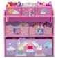 Delta Children Peppa Pig 6-Bin Design and Store Toy Organizer in Pink, , large