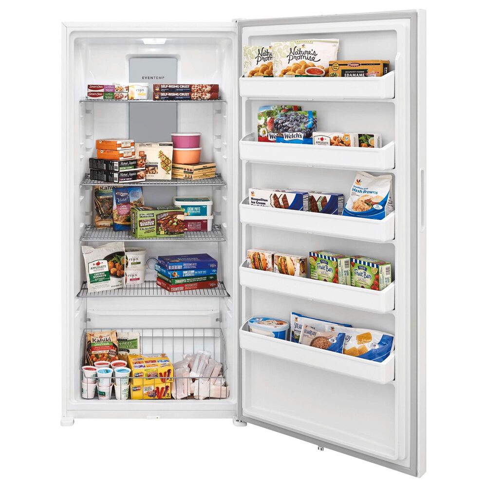 Frigidaire 20 Cu. Ft. Frost-Free Upright Freezer with Pocket Handle in White, , large