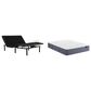 Serta Perfect Sleeper Select Aksarben Plush King Mattress with Serta Silver Baselogic Adjustable Base, , large