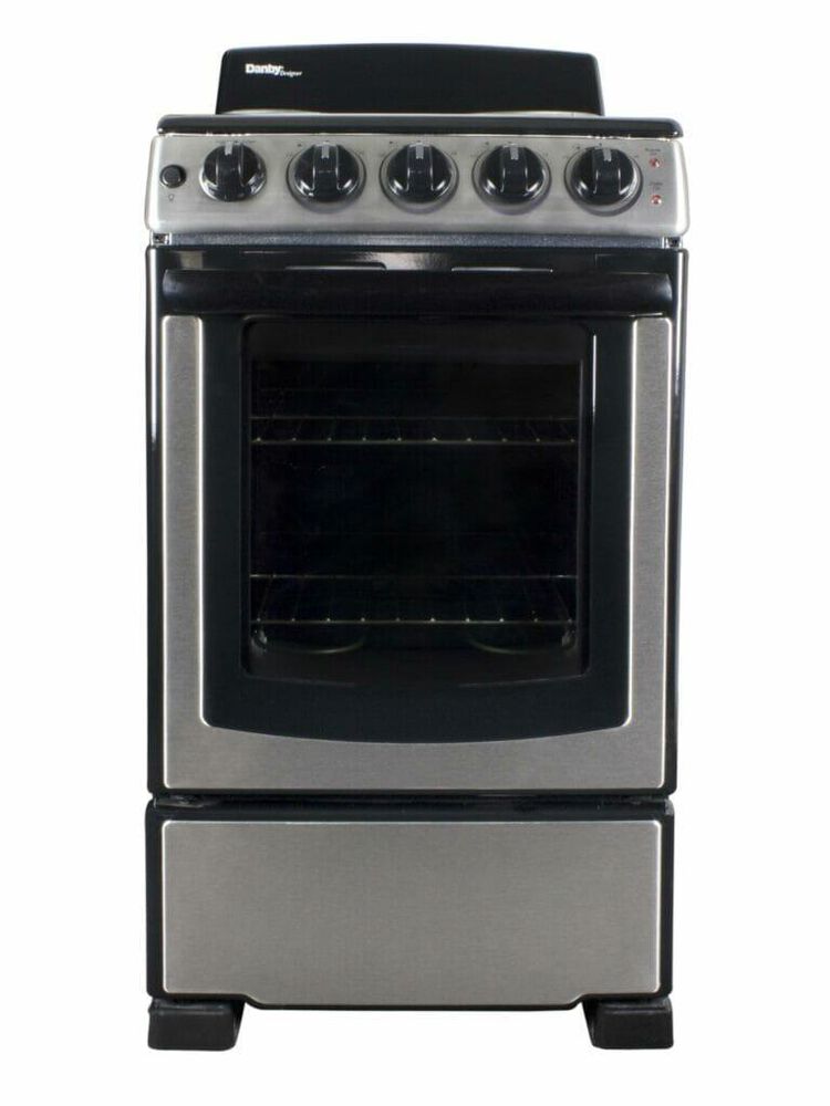 Danby 20" Freestanding Electric Range in Stainless Steel, , large