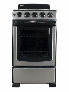Danby 20" Freestanding Electric Range in Stainless Steel, , large