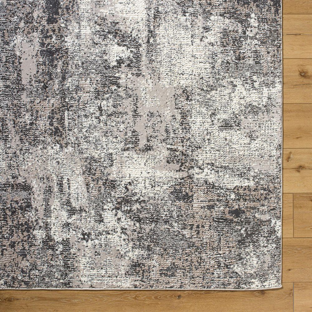 Surya Alder 5&#39; x 7&#39; Taupe, Charcoal, Cream, Tan, Ivory, Gray and Light Slate Area Rug, , large