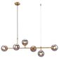 Zuo Modern Gisela Ceiling Lamp in Brass, , large