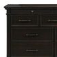 Mayberry Hill Slater Queen Storage Bed with Dresser and Nightstand in Black, , large