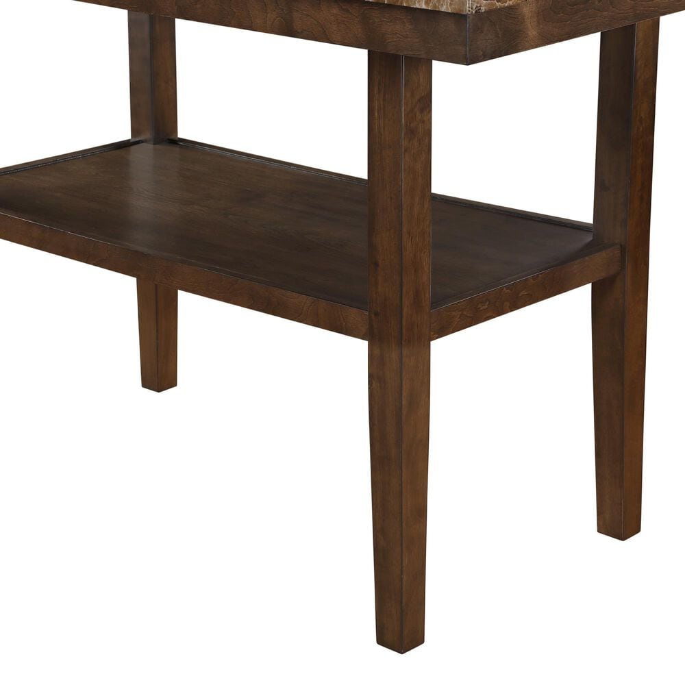 Global Furniture USA Bar Table in Warm Brown and Dark Brown - Table Only, , large