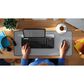 Logitech K780 Multi-Device Wireless Keyboard in Dark Grey and Plain White, , large