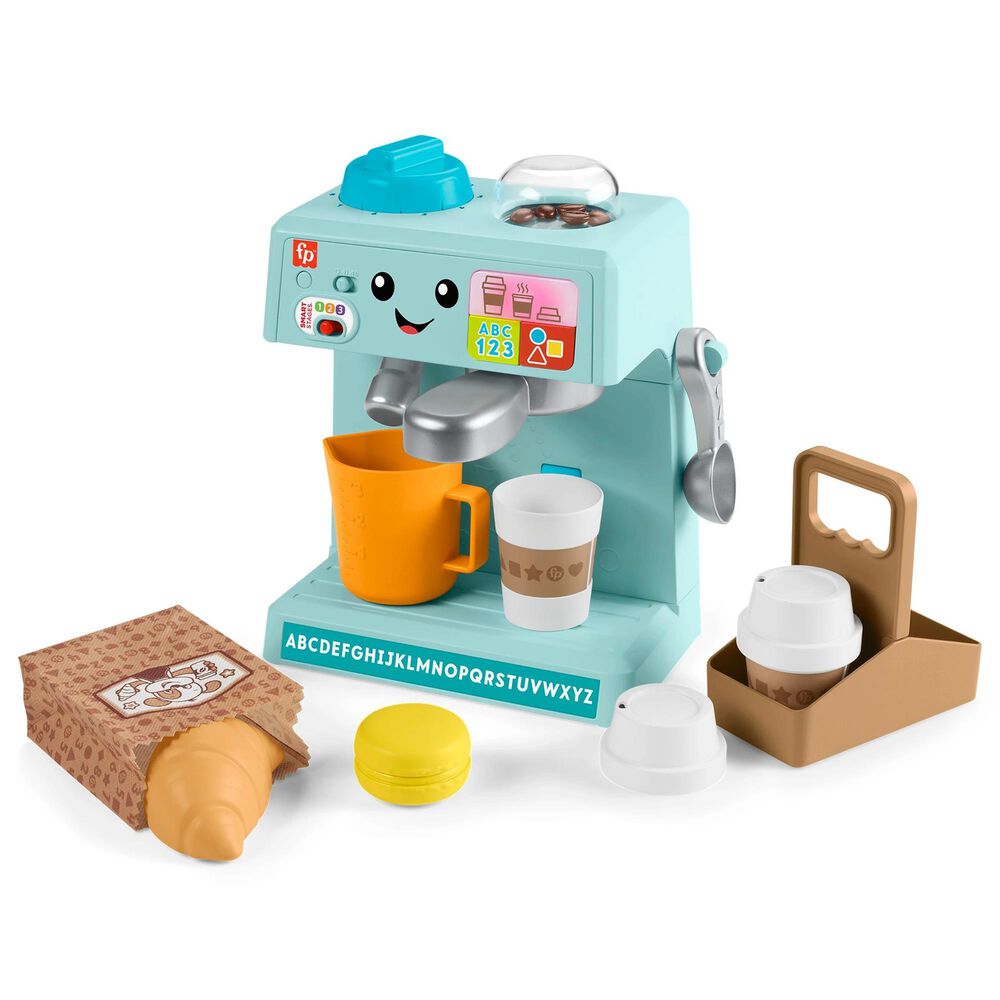 Fisher Price Laugh and Learn Learn and Serve Coffee Cafe Playset in Multicolor, , large