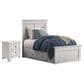 Ashley Makidern 2 Piece Twin Storage Bedroom Set with Four Drawers in Whitewash, , large
