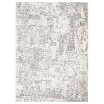 Surya Venice VNE-2305 6"9" x 9"6" Ivory and Charcoal Area Rug, , large