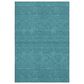 Dalyn Rug Company Soft Essentials Turquoise 8" x 10" Area Rug, , large