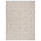 Nourison Horizon HOZ01 Grey 6" x 9" Indoor/Outdoor Area Rug, , large