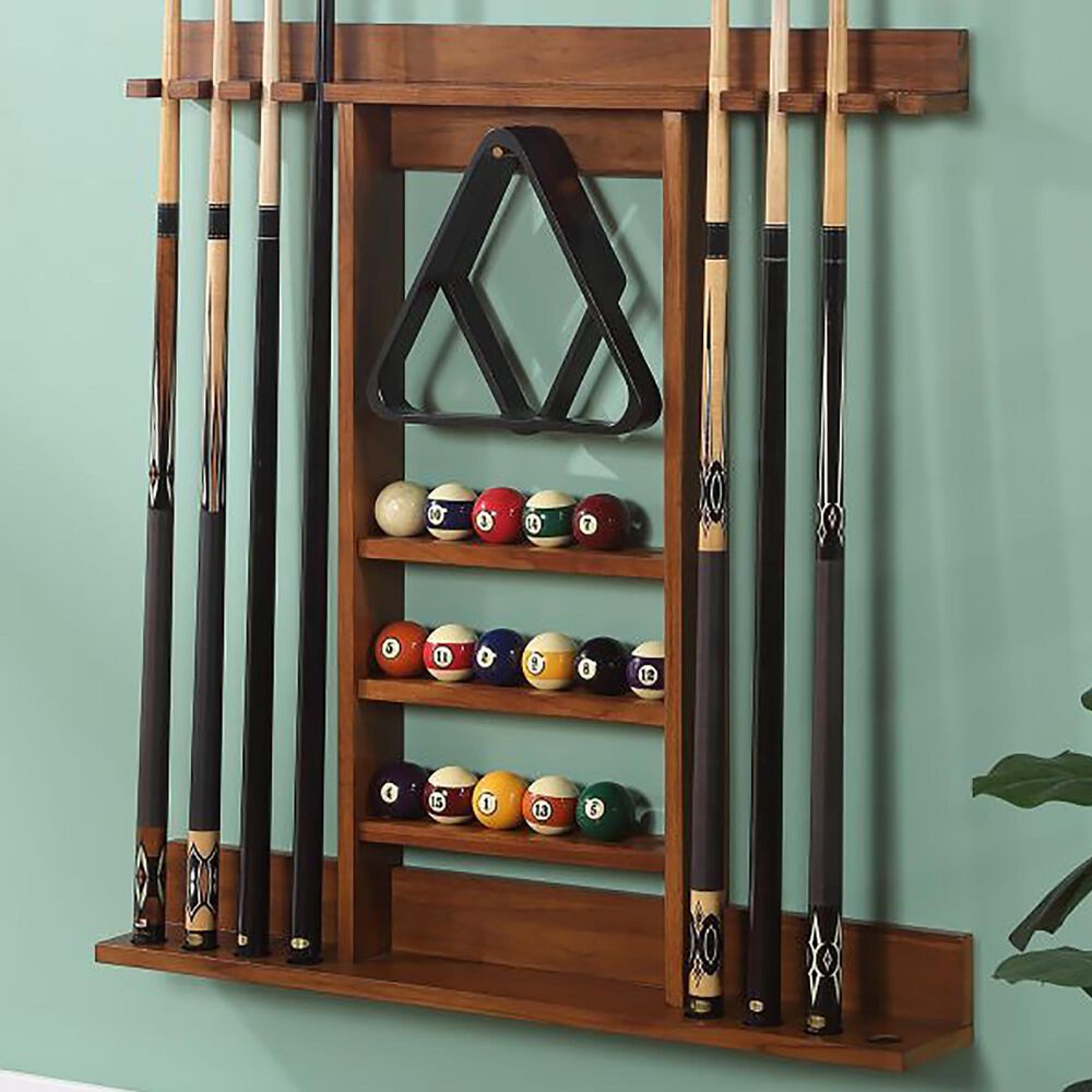 Imperial International Pool Wall Rack in Golden Brown Shop NFM
