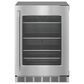Thermador 5.2 Cu. Ft. 24" Professional Handle Under Counter Refrigerator with Right Hinge in Stainless Steel, , large