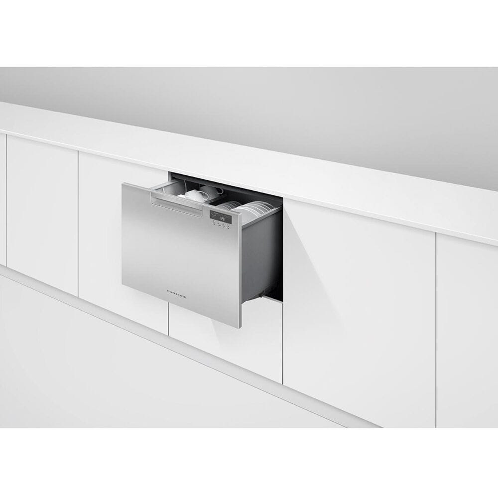 Fisher &amp; Paykel 24" Built-In Single Drawer Dishwasher in Stainless Steel, , large