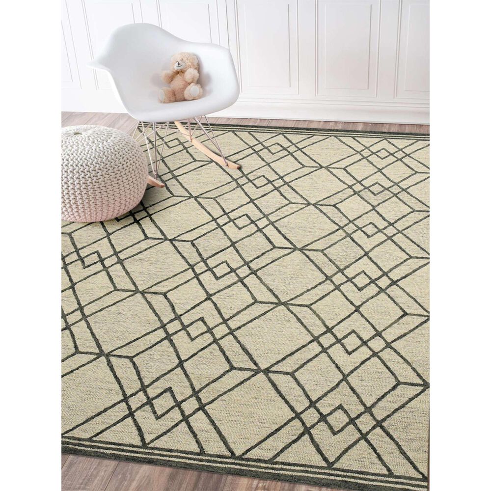 Amer Rugs Vista 5&#39; x 8&#39; Ivory Area Rug, , large