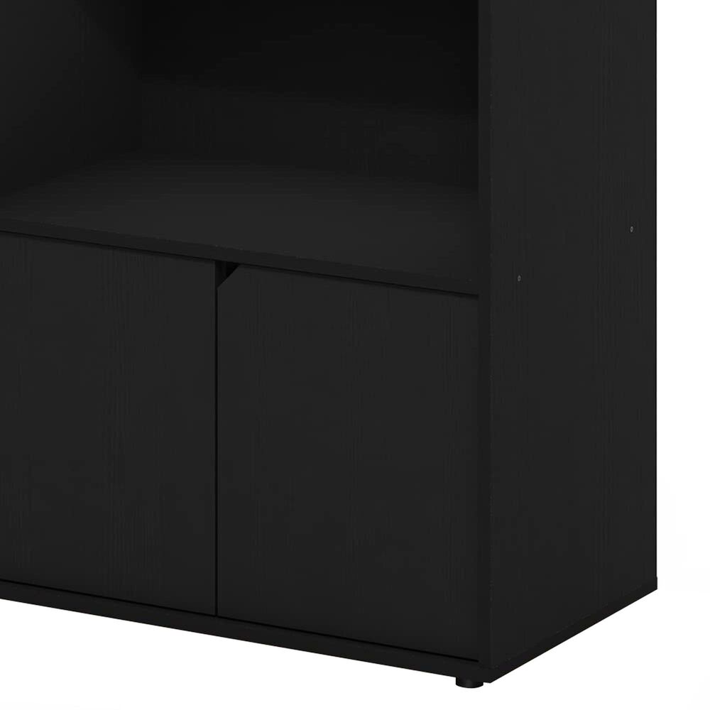 HOMLUX Kitchen Storage Shelf with Cabinet in Americano, , large